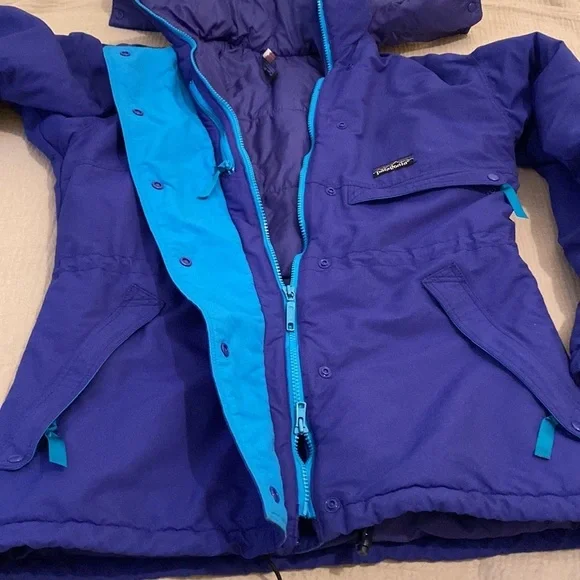 Patagonia vintage puffer jacket . Size 10 - Picture 6 of 10
